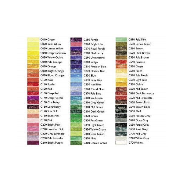 Derwent Coloursoft Pencil Deep Red Box of 6