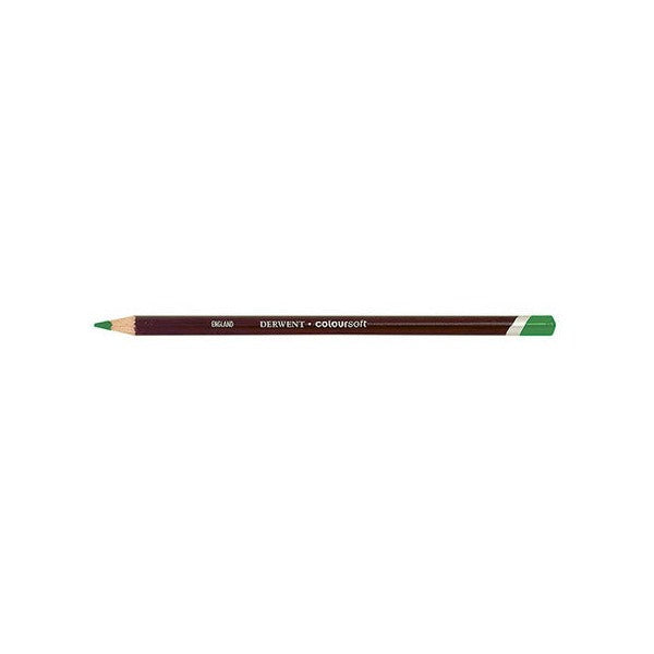 Derwent Coloursoft Pencil Light Green Box of 6