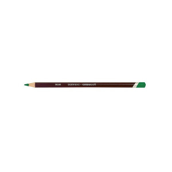 Derwent Coloursoft Pencil Pea Green Box of 6