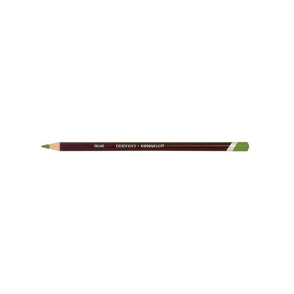 Derwent Coloursoft Pencil Yellow Green Box of 6