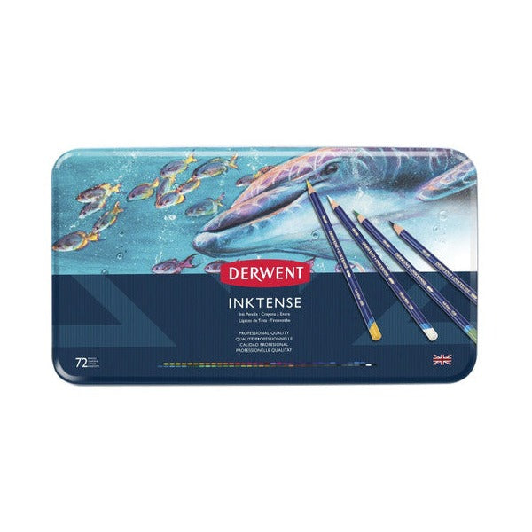 Derwent Inktense Pencils Assorted Tin of 72