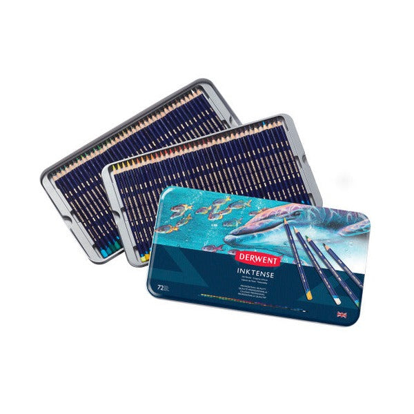 Derwent Inktense Pencils Assorted Tin of 72