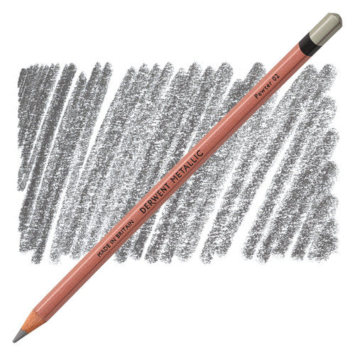 Derwent Academy Metallic Coloured Pencil Graphite Box of 6