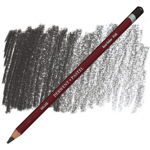 Derwent Academy Pastel Pencil Burnt Umber Box of 6