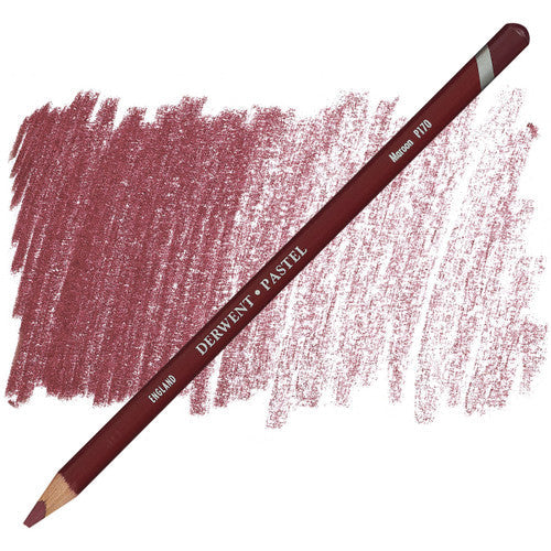 Derwent Academy Pastel Pencil Maroon Box of 6