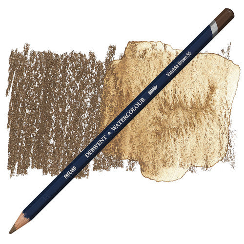 Derwent Academy Watercolour Pencil Vandyke Brown Box of 6