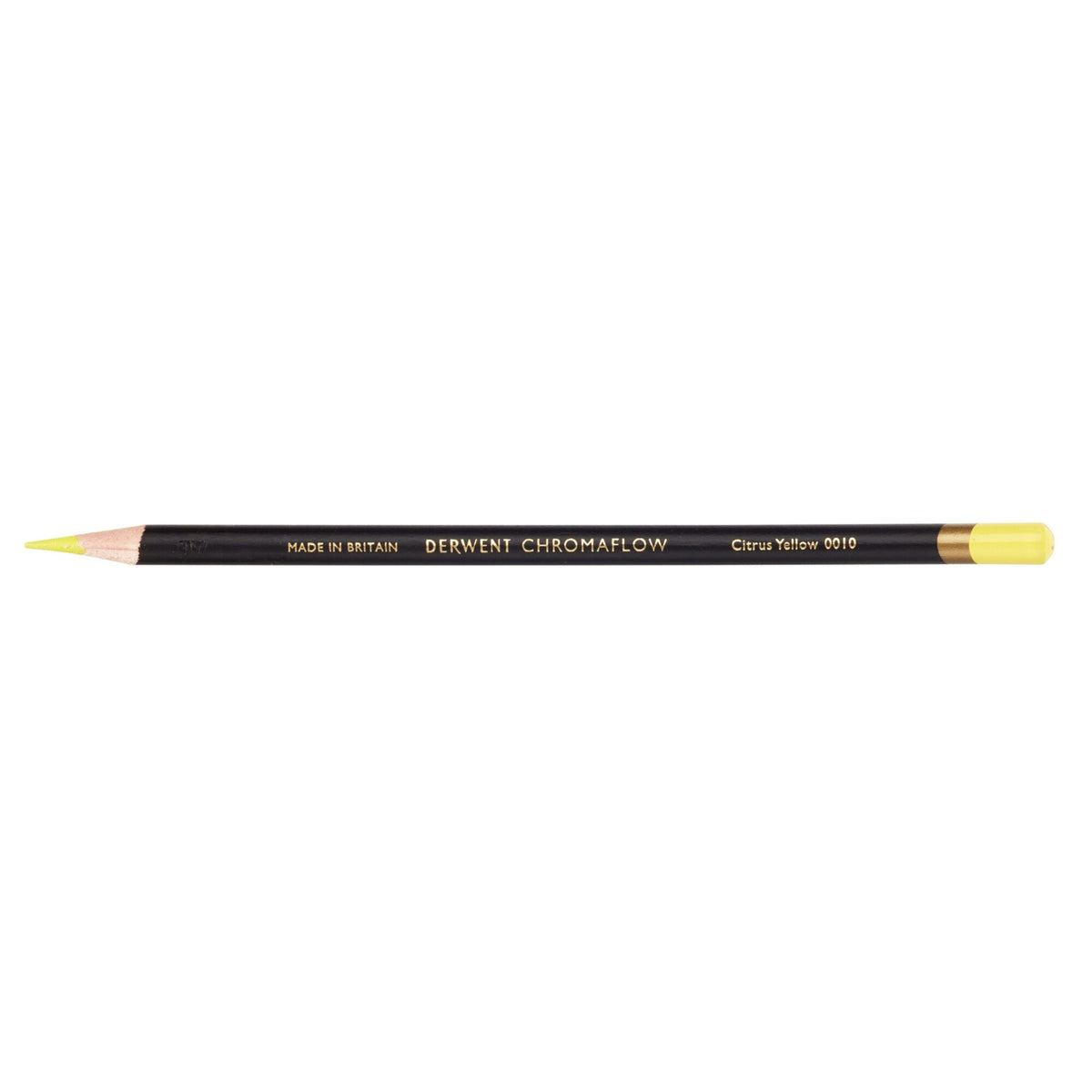 Derwent Chromaflow Pencil Citrus Yellow Box of 6