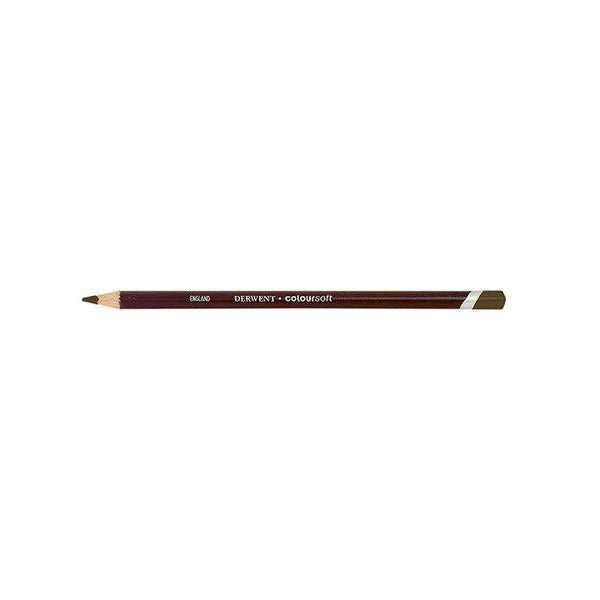 Derwent Coloursoft Pencil Brown Box of 6