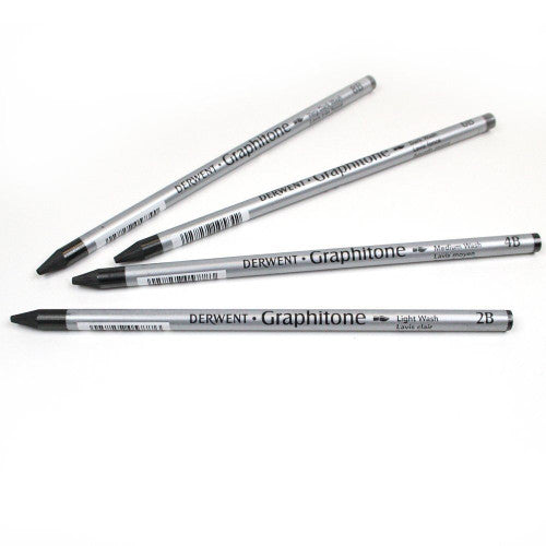 Derwent Watersoluble Graphitone Pencil 6B Stick Box of 12
