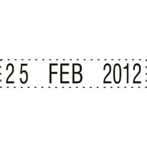 Deskmate Rubber Date Stamp 4mm 12 Year Band