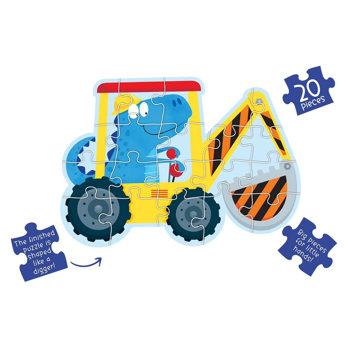 Dino Digger: Digger Shaped Puzzle