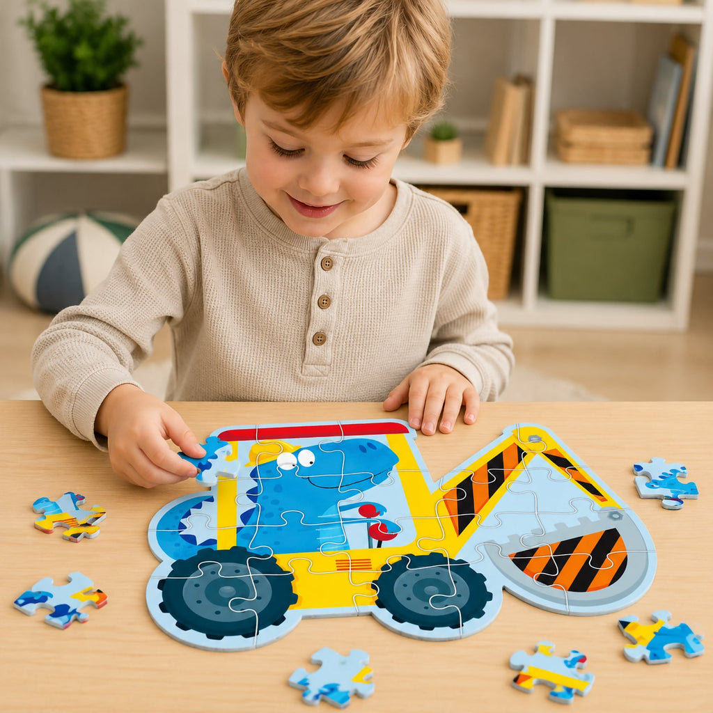 Dino Digger: Digger Shaped Puzzle