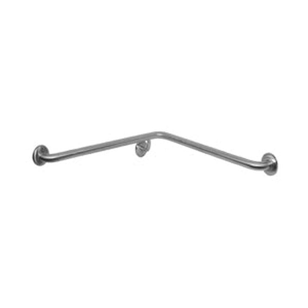 Dolphy Flush Mount Shower Grab Rail 750 x 750mm Right Hand