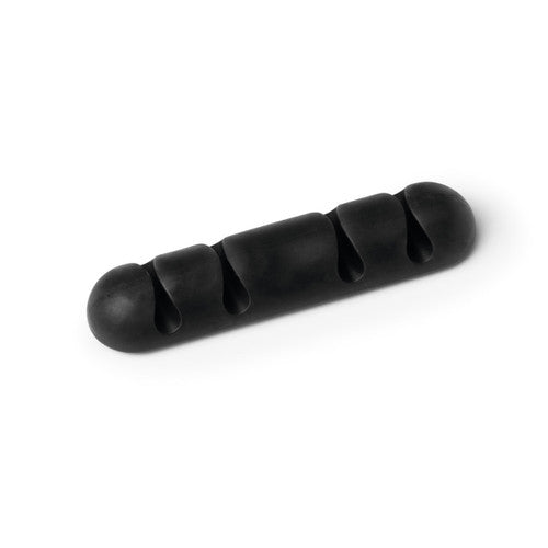 Durable Cavoline Self-Adhesive Cable Clips No.4 Graphite Pack of 10
