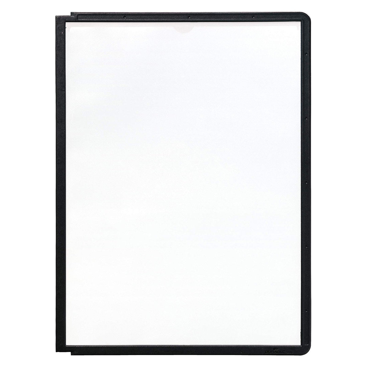Durable Sherpa Panels A4 Black Pack 5