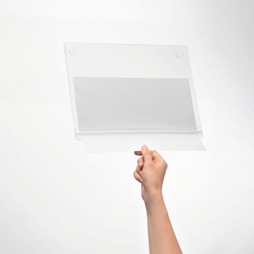 Durable Water-Resistant Pocket A4 Self-Adhesive Transparent Pack 5