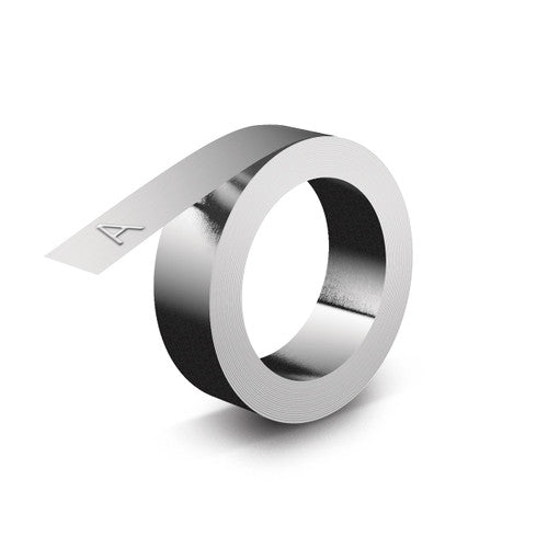 Dymo Rhino Aluminium Embossing Tape 12mm x 4.8m Non-Adhesive