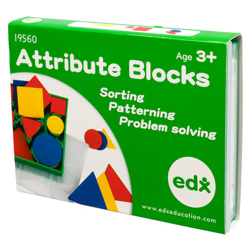 EDX Education Attribute Blocks Set of 60