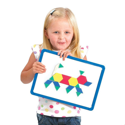 EDX Education Magnetic Plastic Framed Whiteboards Set of 4