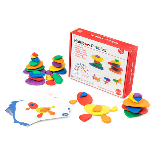 EDX Education Rainbow Pebbles Box Set