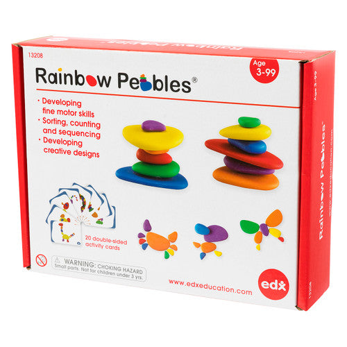 EDX Education Rainbow Pebbles Box Set