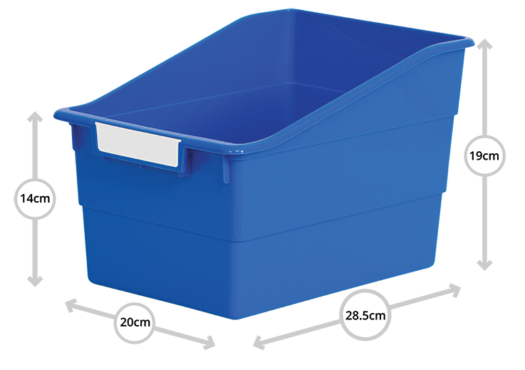 Classroom Book Tub Set of 4