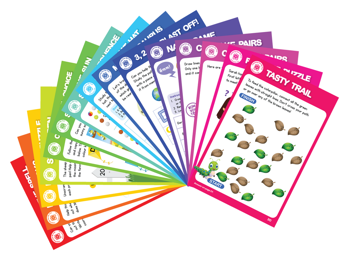 Brain Teasers Activity Pad Critical Thinking Puzzles Ages 5 Plus