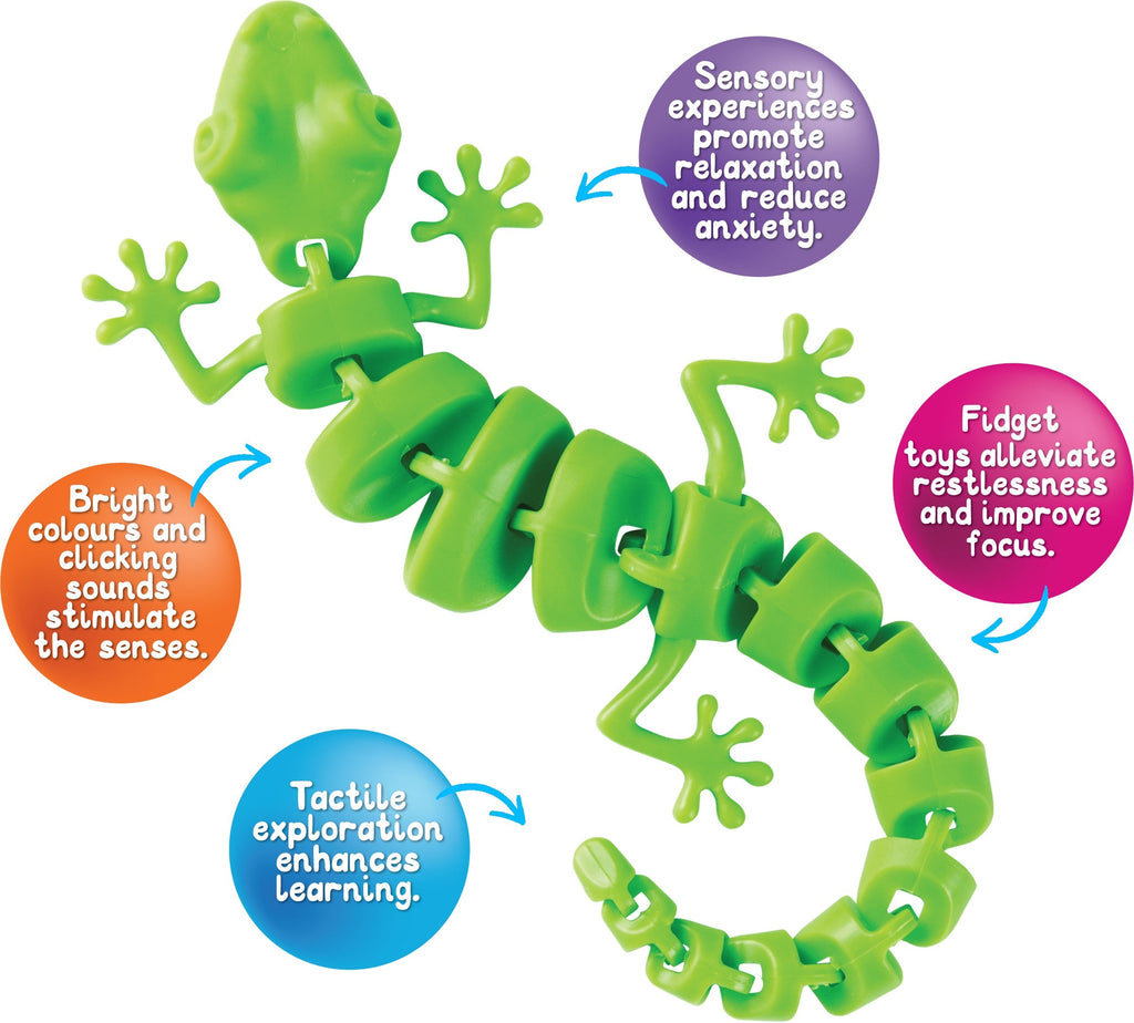 Sensory Sprouts Wriggly Gecko Fidget
