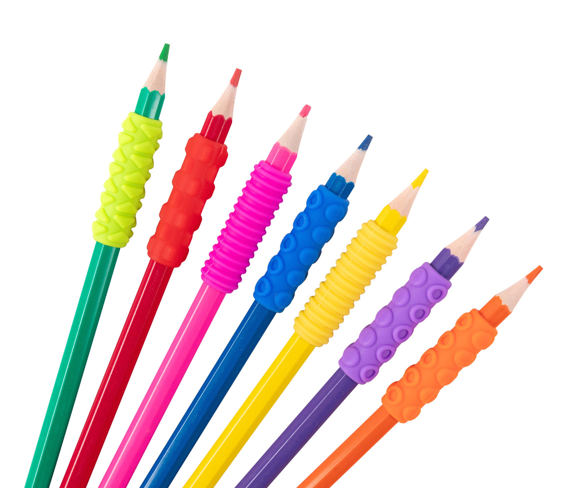 Sensory Sprouts Textured Pencil Grips Set of 28