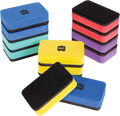 Mini Magnetic Whiteboard Erasers Set of 10 Sticks to the Board