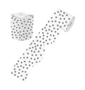Learning Can Be Fun Black and White Dots Rolled Scalloped Border 15.24m