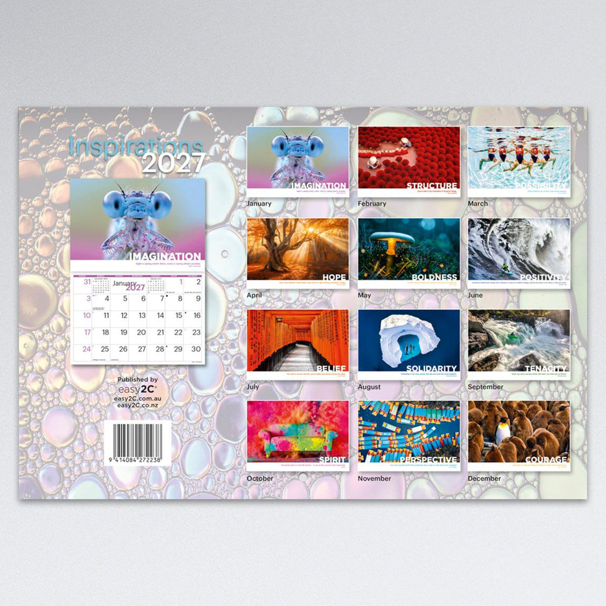 Easy2C Calendar 2027 Stitched Inspirations A4
