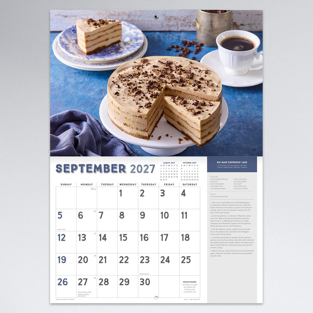 Easy2C Calendar 2027 Stitched Sugar and Spice A4