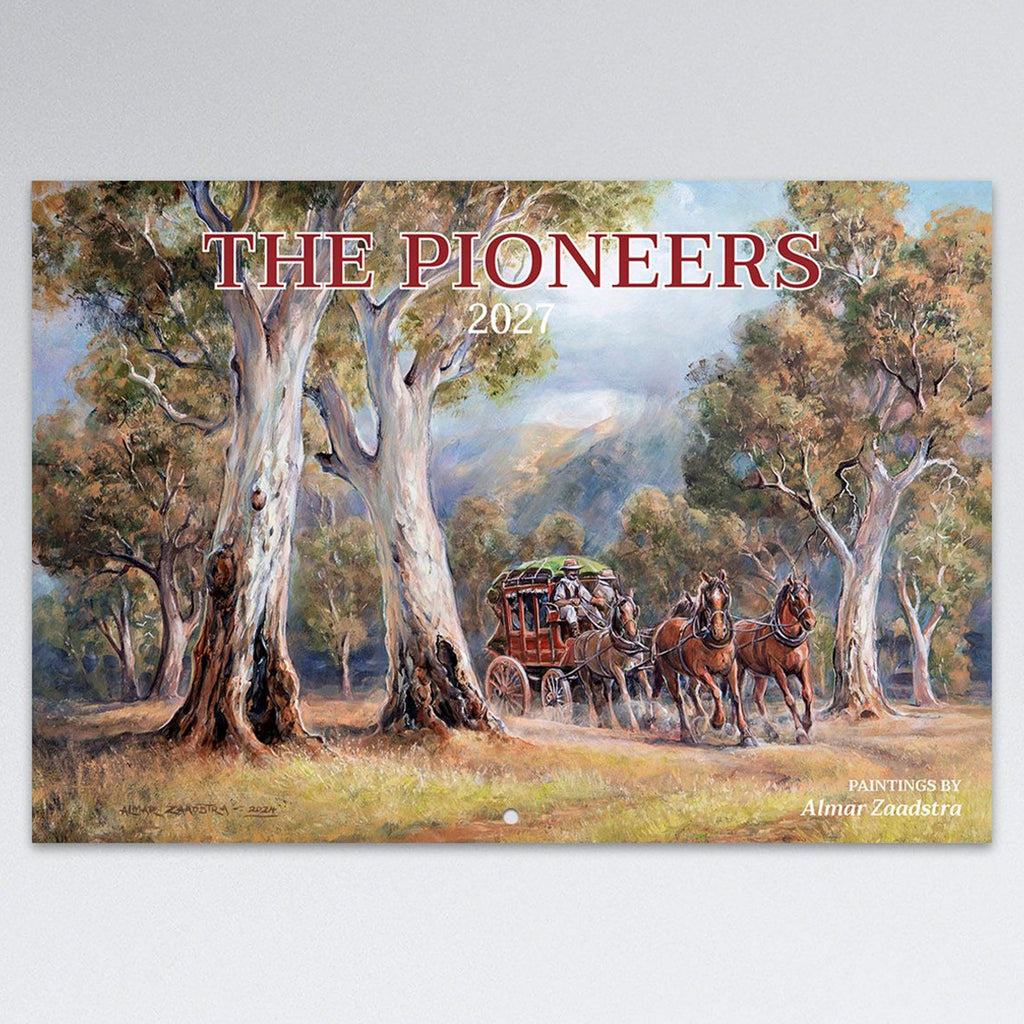 Easy2C Calendar 2027 Stitched The Pioneers A4