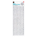 Educational Colours Adhesive Gems Silver Pack 552