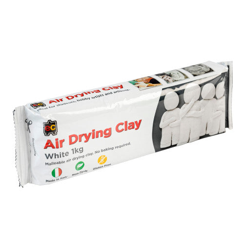 Educational Colours Air Drying Clay White 1kg