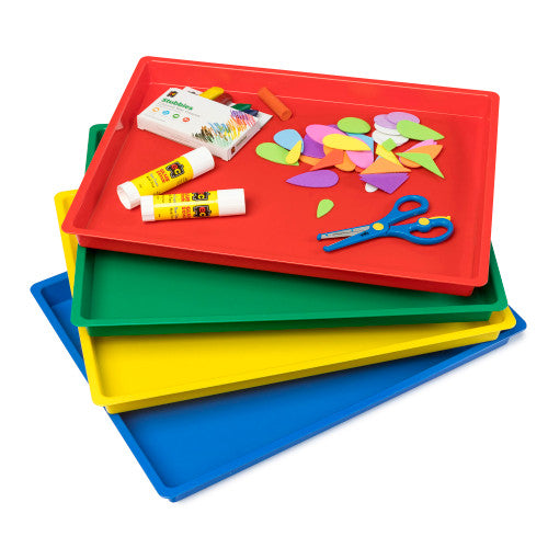 Educational Colours Art Tray Set of 4 Colours