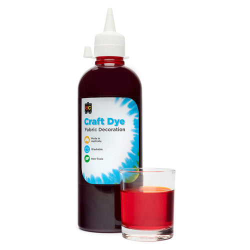 Educational Colours Craft Dye 500ml Red