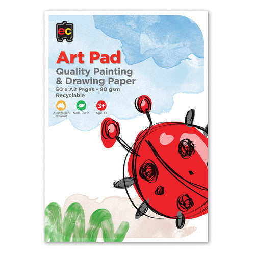 Educational Colours Drawing and Painting Pad Large