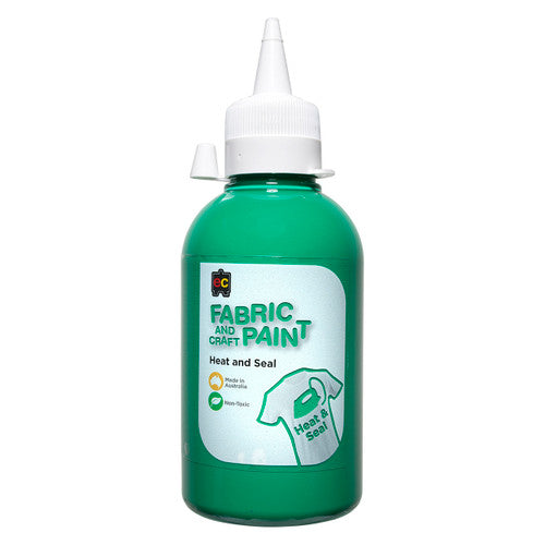 Educational Colours Fabric and Craft Paint 250ml Forest Green