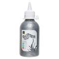 Educational Colours Glitter Paint 250ml Silver