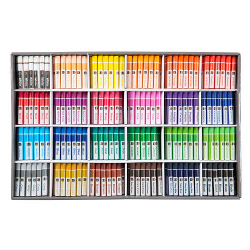 Educational Colours Jumbo Oil Pastels Classroom Box of 432