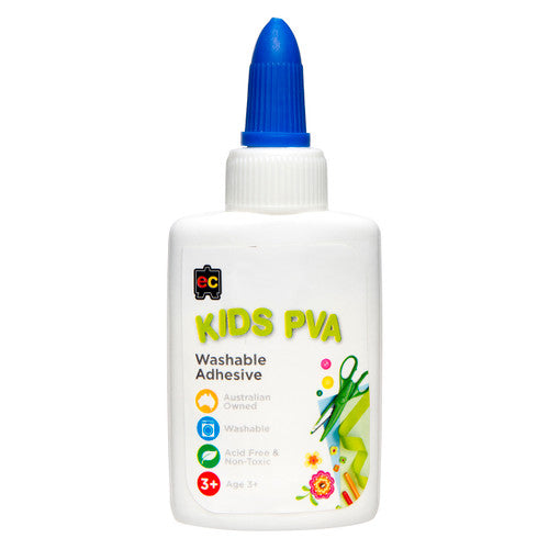 Educational Colours Kids PVA Washable Adhesive 50ml