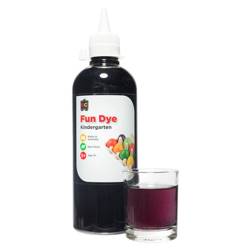 Educational Colours Kindergarten Fun Dye 500ml Black