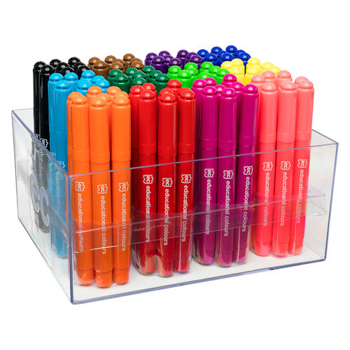 Educational Colours Master Mega Markers Crate of 96