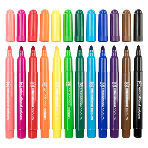 Educational Colours Master Mega Markers Tub of 48