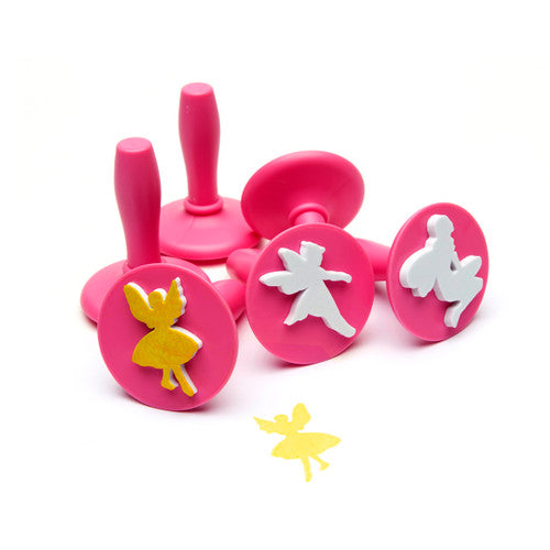 Educational Colours Paint and Dough Stampers Fairy Set of 6