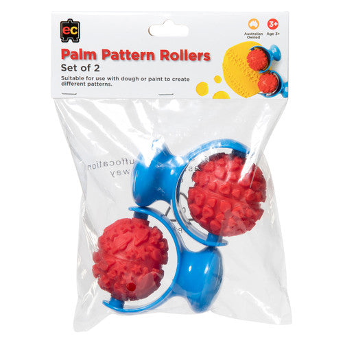 Educational Colours Palm Pattern Rollers Set of 2