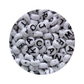Educational Colours Pony Beads Alphabet Assorted Pack of 350