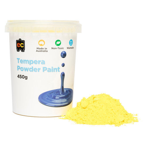 Educational Colours Tempera Powder Paint 450g Yellow